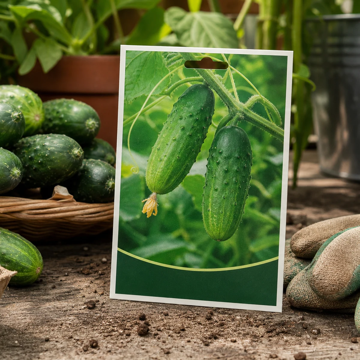 Tasty Green F1 Cucumber
